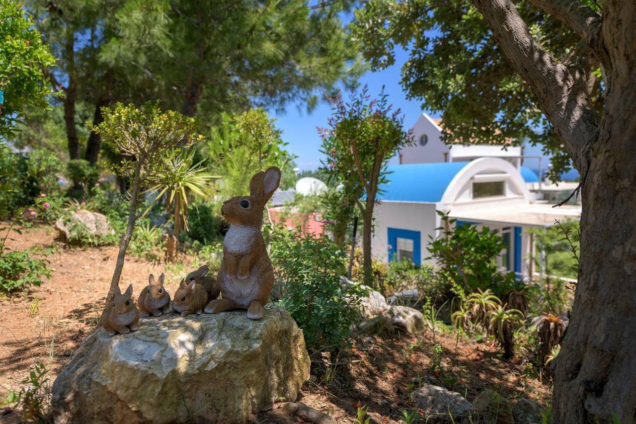 Grande Dame Villa Of Rhodes Asgourou Bagian luar foto