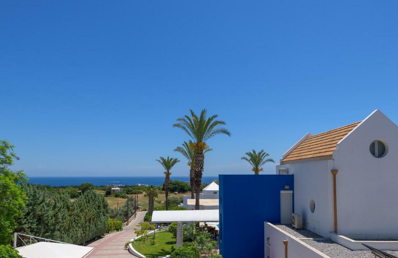 Grande Dame Villa Of Rhodes Asgourou Bagian luar foto