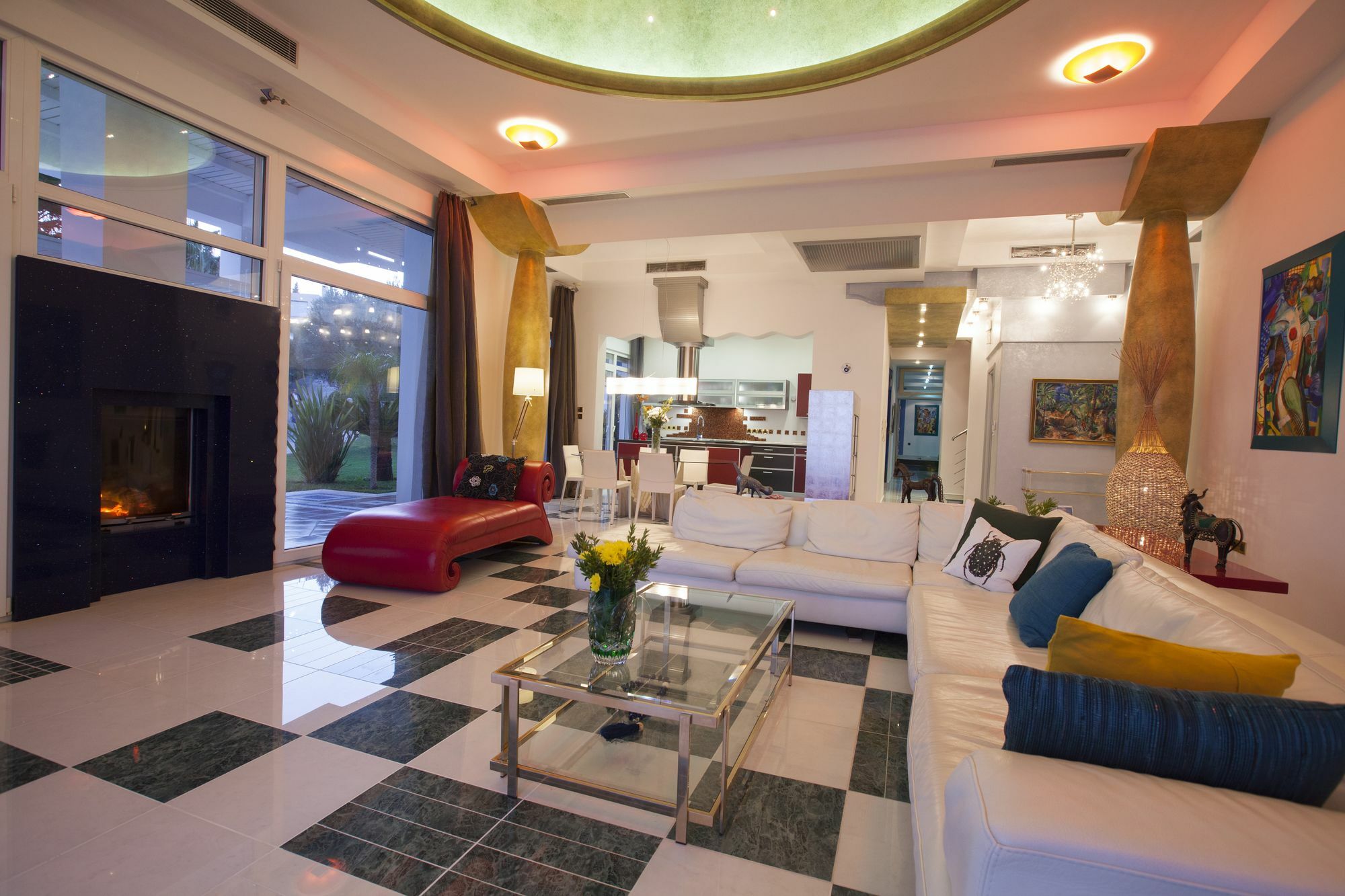 Grande Dame Villa Of Rhodes Asgourou Bagian luar foto