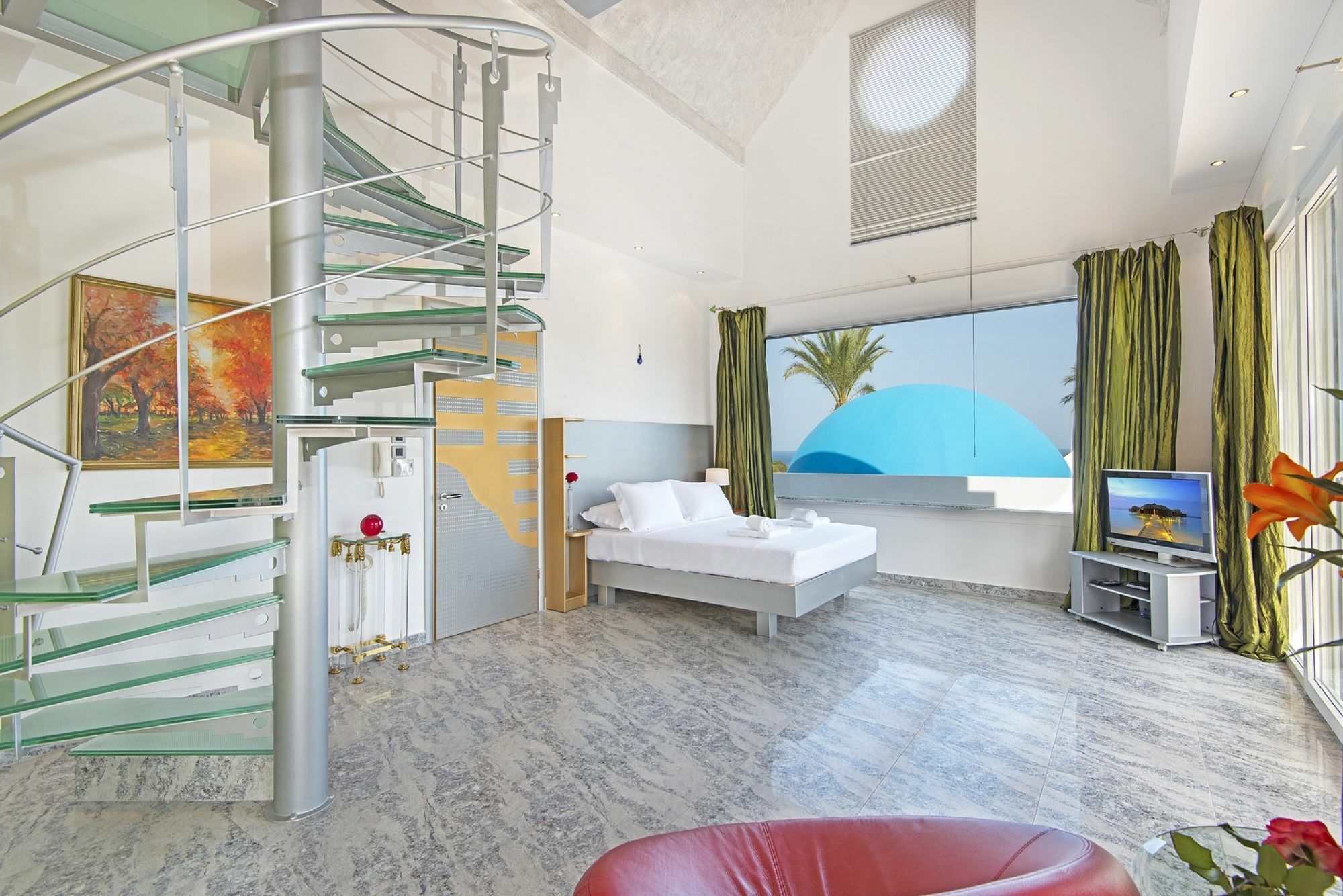 Grande Dame Villa Of Rhodes Asgourou Bagian luar foto