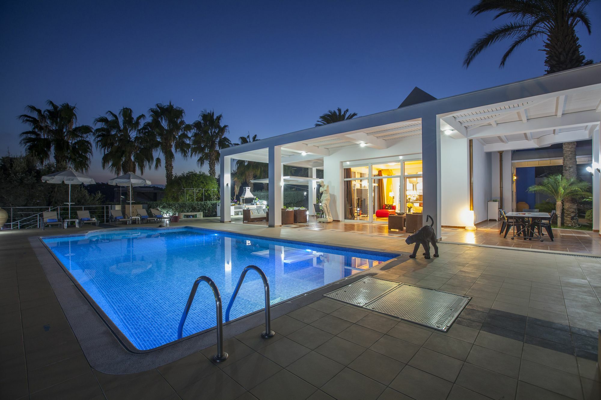 Grande Dame Villa Of Rhodes Asgourou Bagian luar foto